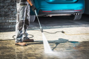 Cobble Driveway Washing driveway-cleaning